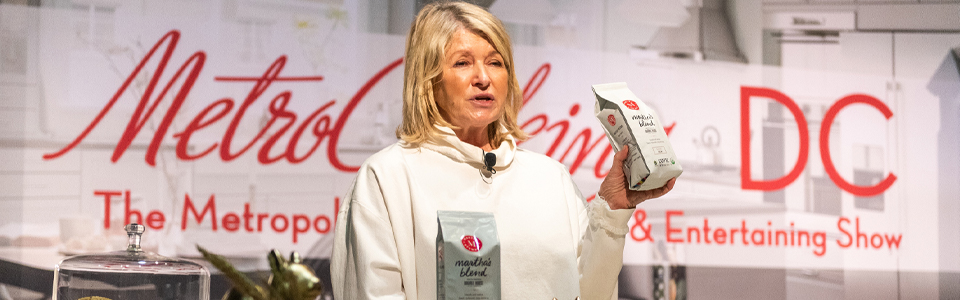 Martha Stewart Cooking Demonstration